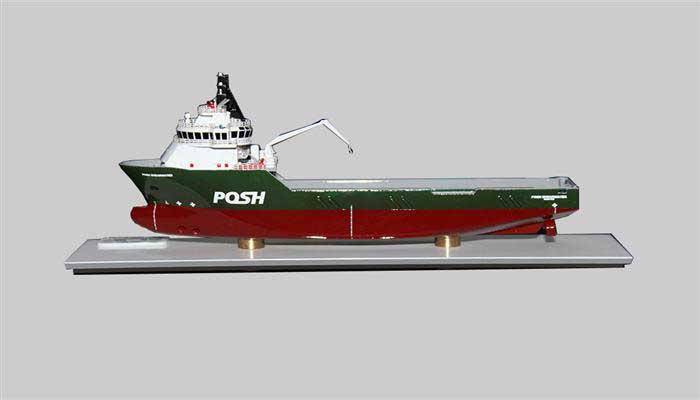 POSH offshore supply platform gift model