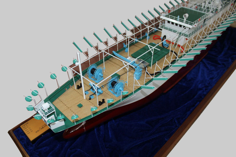 秋刀鱼船模型1