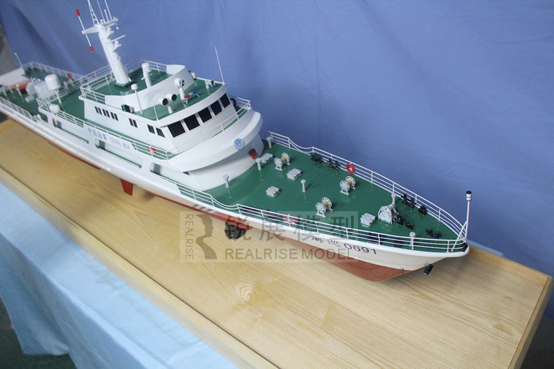 海巡0691船模