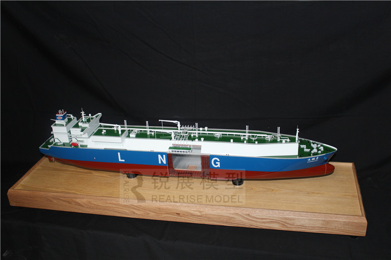 LNG ship mockup
