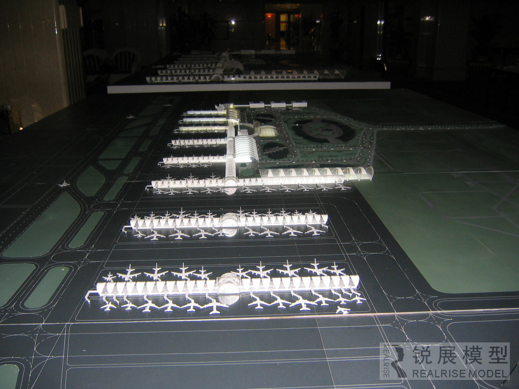 Chengdu airport design model 