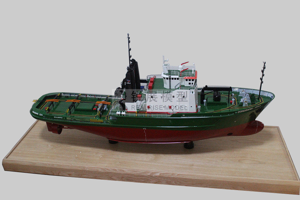 远洋救助拖船模型