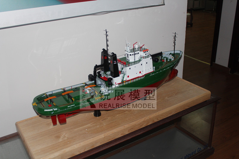 远洋救助拖船模型